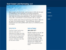 Tablet Screenshot of eastcooperland.com